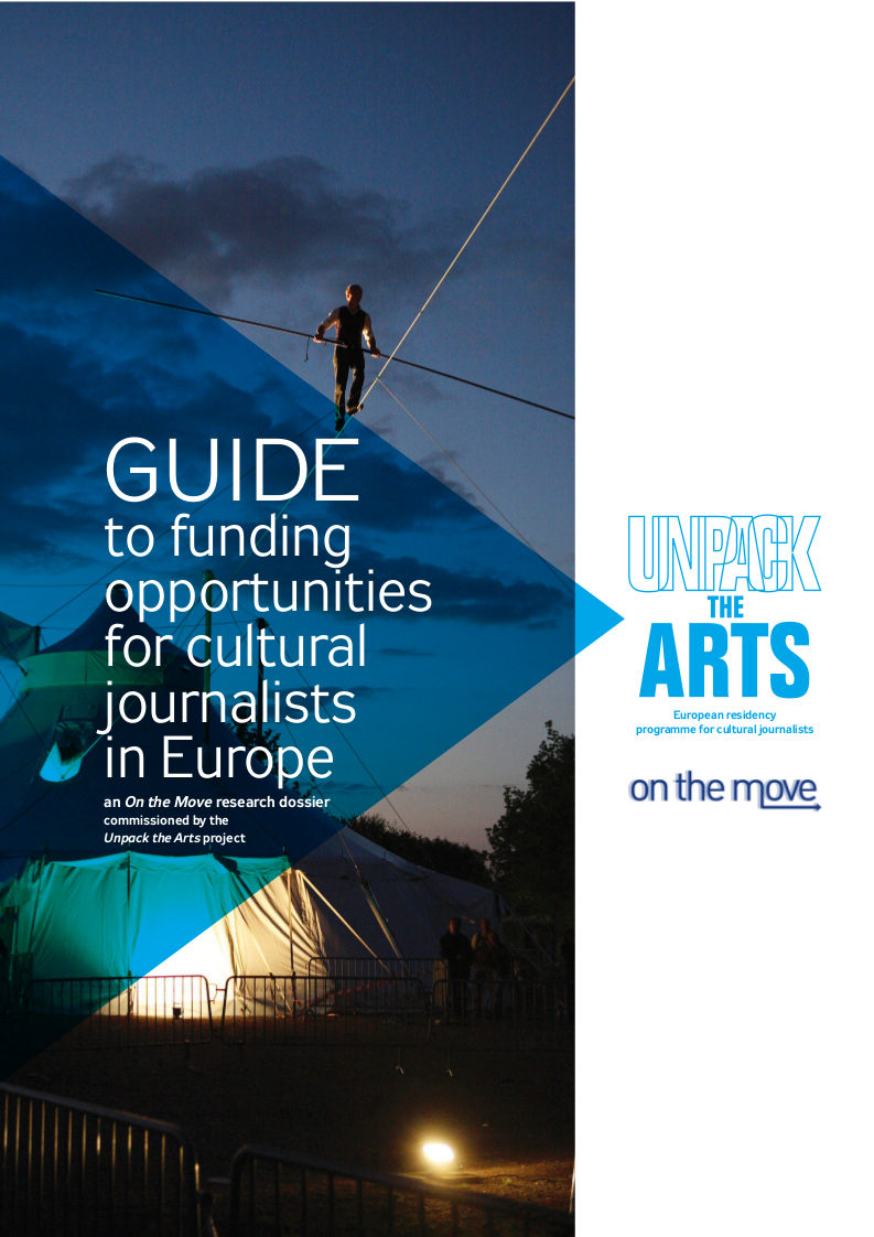 Guide to Funding Opportunities for Cultural Journalists in Europe